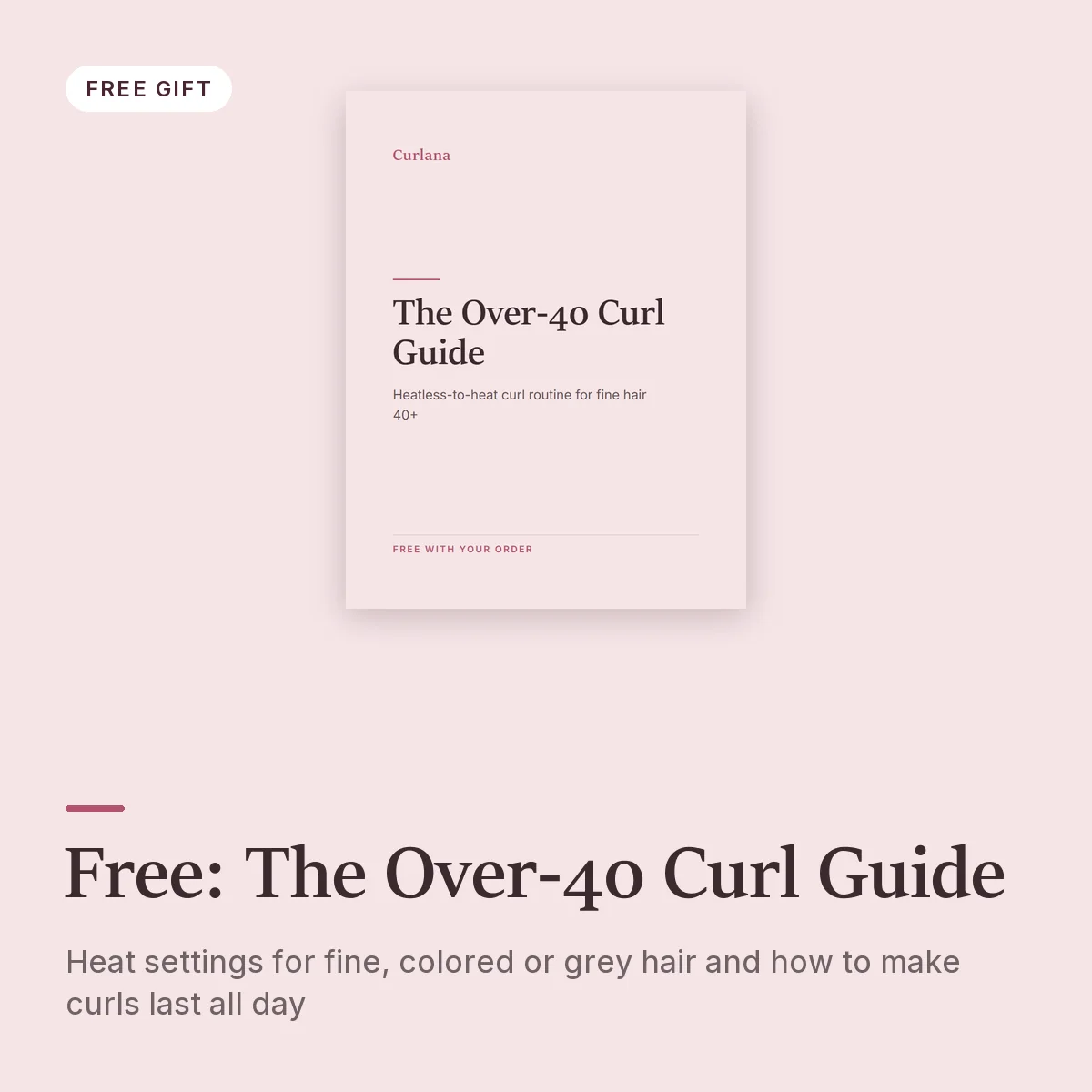 Free: The Over-40 Curl Guide